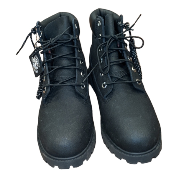Timberland Prem 6" Waterproof Boot Black Helcor Boys US 7, Equiv to women US 8.5 - Picture 12 of 15